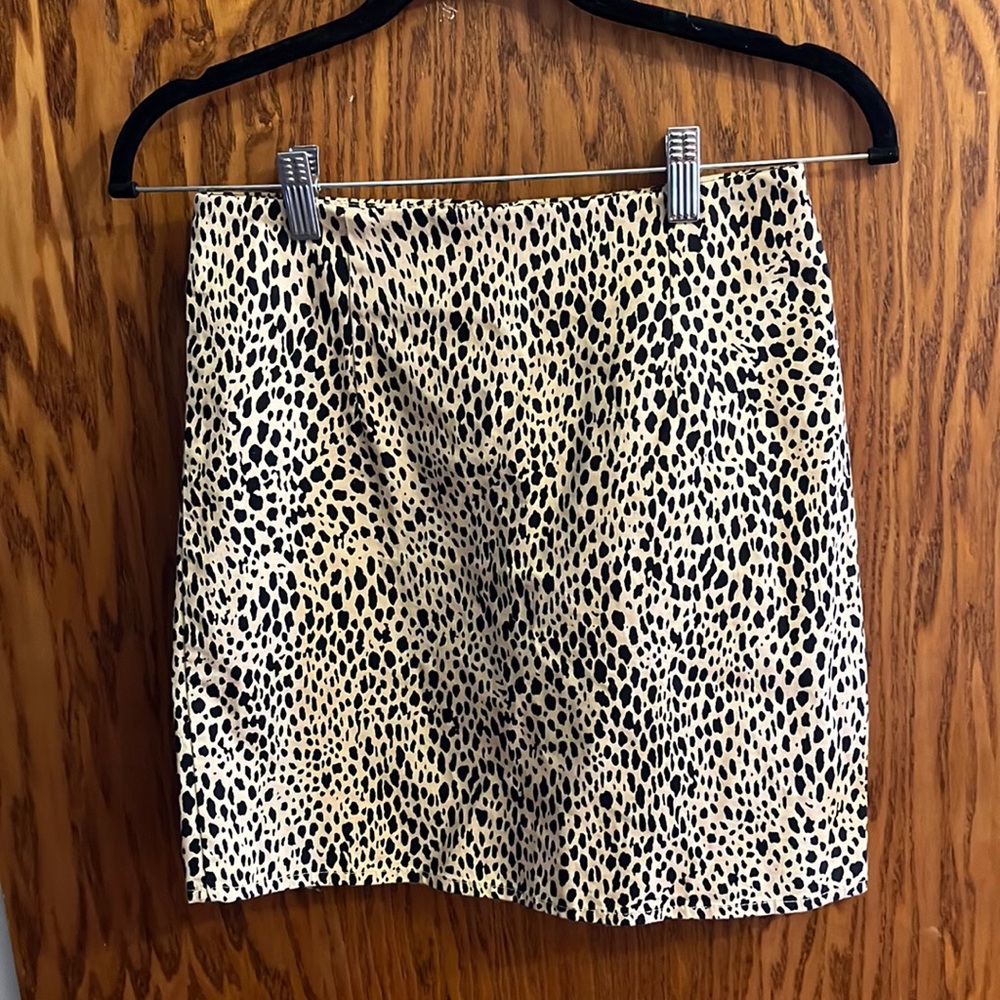 Brandy Melville Cheetah Skirt